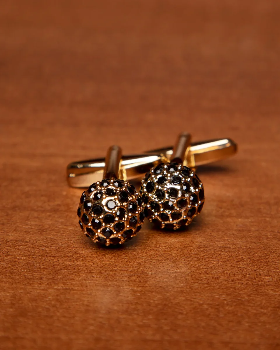 Gemelli Color Oro e Nero