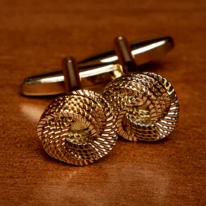 Gemelli Intrecciati Color Oro