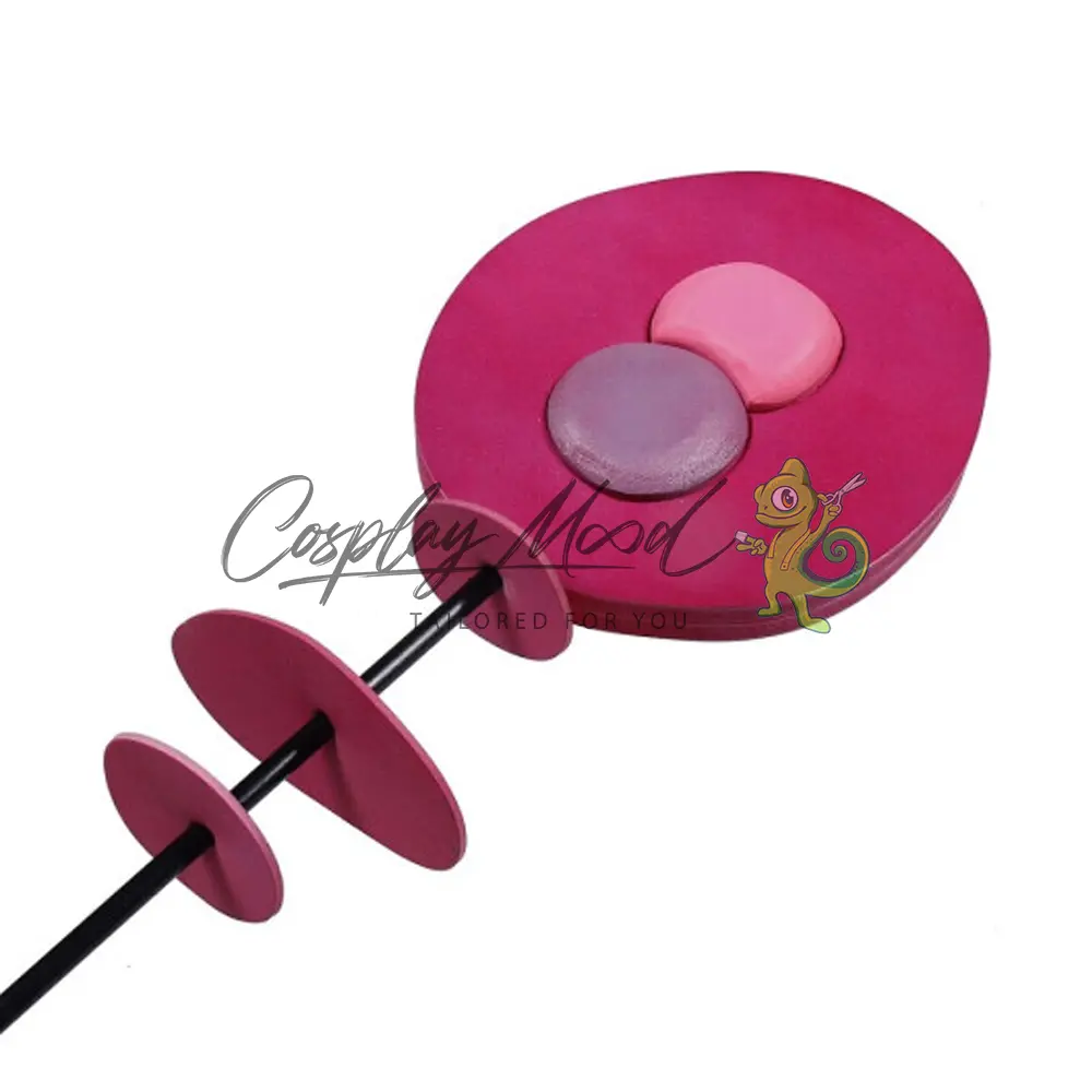 Accessorio Cosplay Bastone Alastor Hazbin Hotel - immagine 4