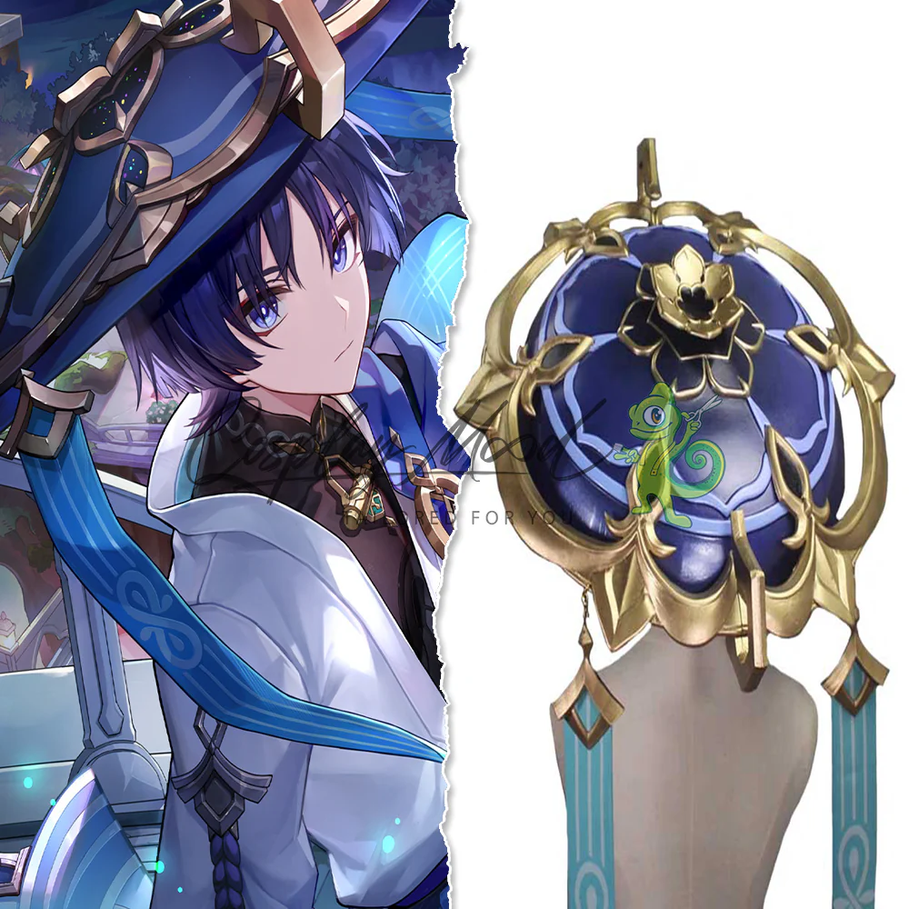 Accessorio Cosplay Cappello Wanderer Genshin Impact - immagine 3