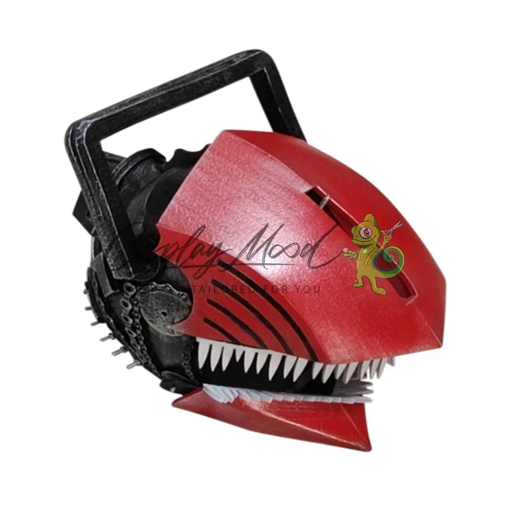 Accessorio Cosplay Casco e lame Chainsaw Man - immagine 5