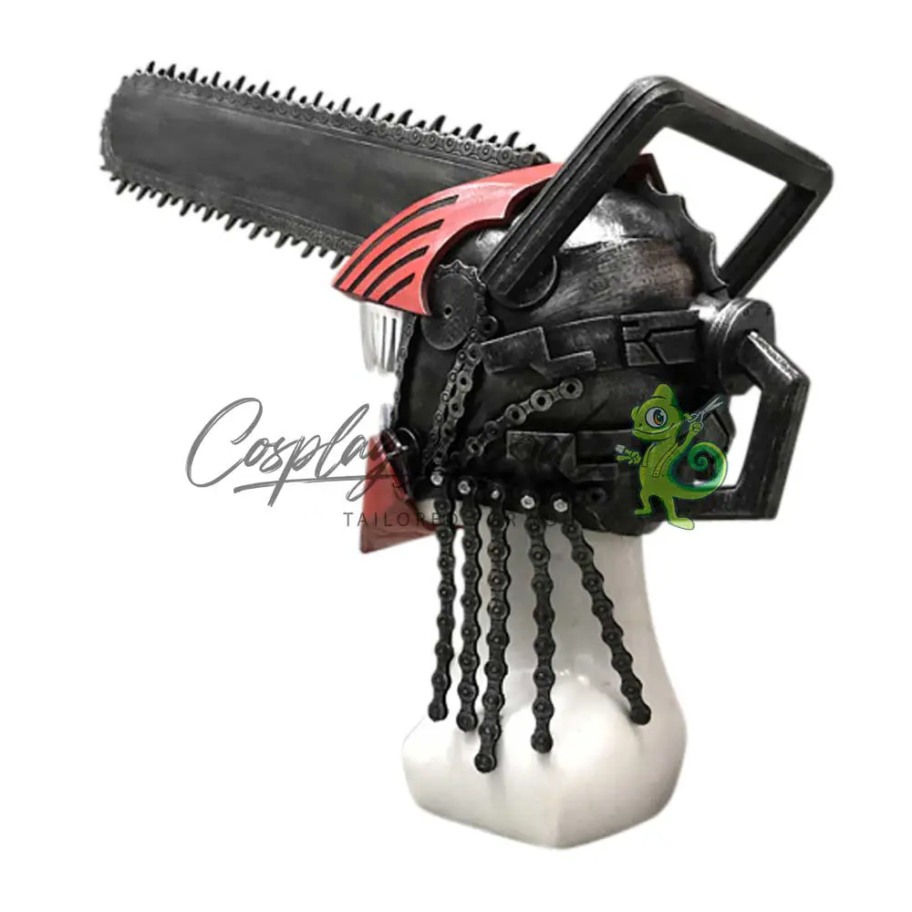 Accessorio Cosplay Casco e lame Chainsaw Man - immagine 4