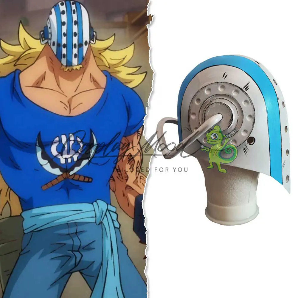Accessorio Cosplay Casco Killer One Piece - immagine 3