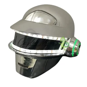 Accessorio Cosplay Casco Argentato Daft Punk