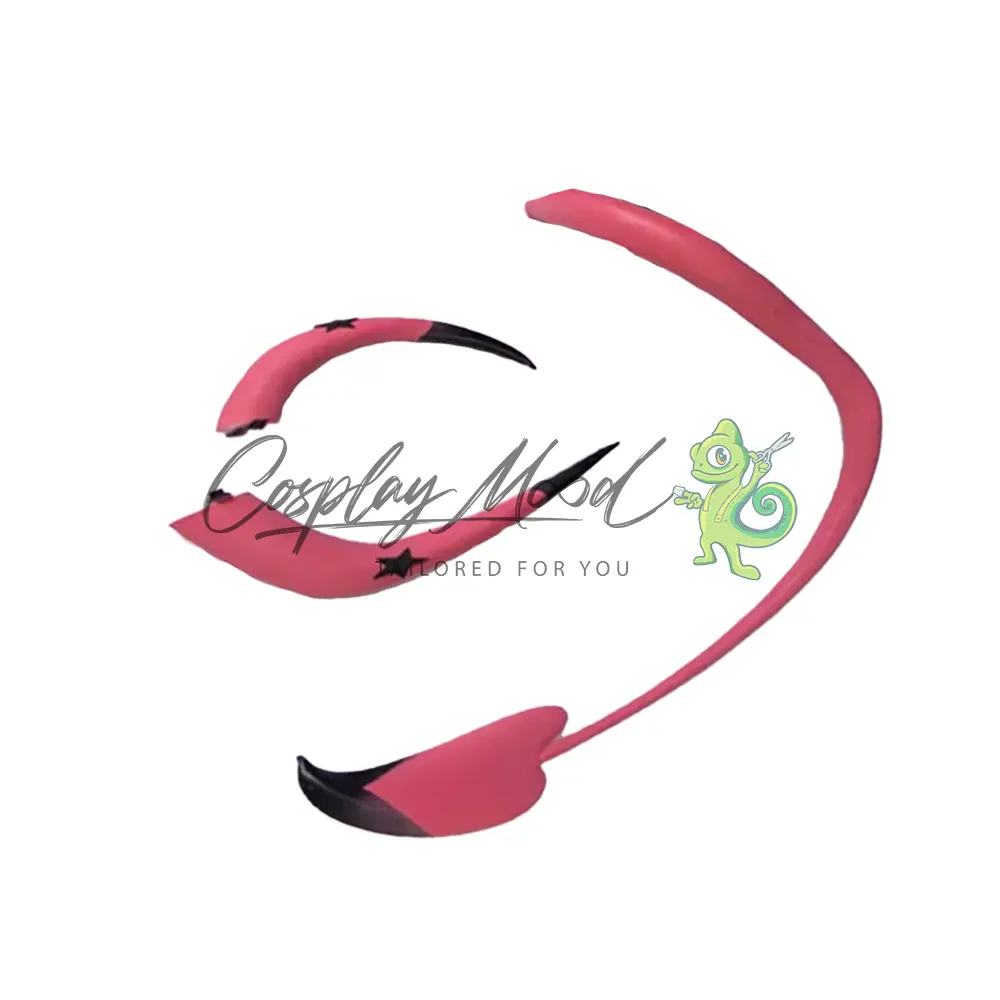 Accessorio Cosplay Corna e Coda Verosika Helluva Boss - immagine 5