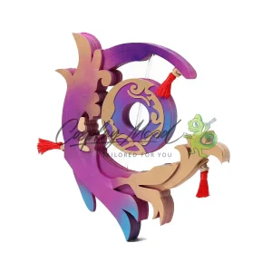 Accessorio Cosplay Everlasting Moonglow Catalyst Genshin Impact