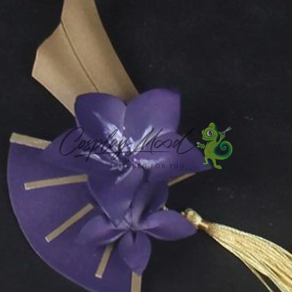 Accessorio Cosplay Forcina Raiden Shogun Genshin Impact - immagine 4