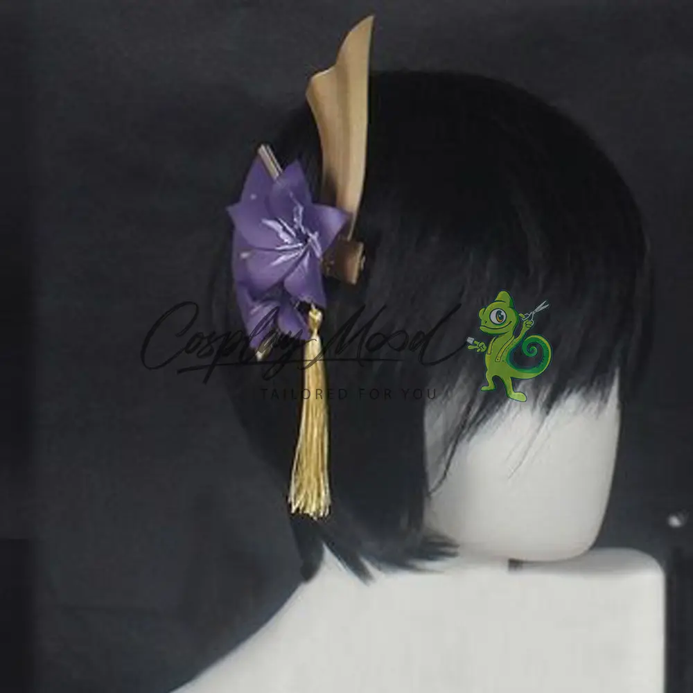 Accessorio Cosplay Forcina Raiden Shogun Genshin Impact - immagine 6