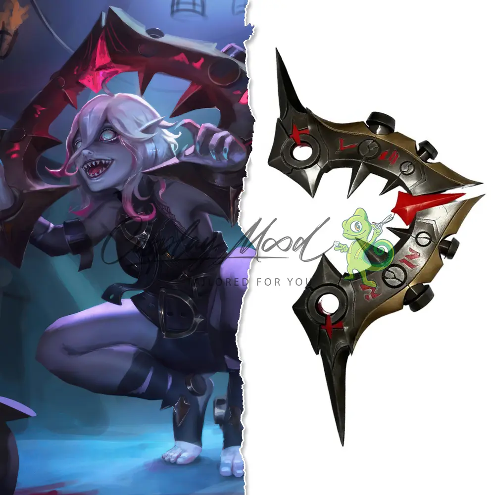 Accessorio Cosplay Gogna Briar League of Legends - immagine 3