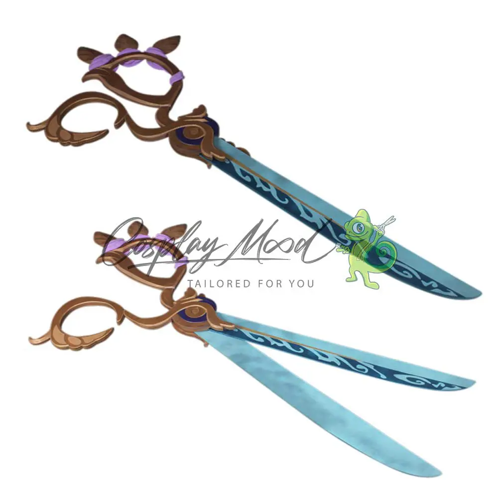 Accessorio Cosplay Gwen Scissors Cafe cuties skin League of Legends - immagine 5