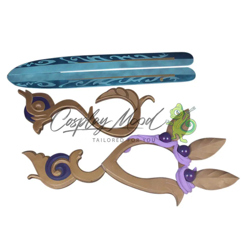 Accessorio Cosplay Gwen Scissors Cafe cuties skin League of Legends - immagine 7