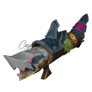 Accessorio Cosplay Jinx Shark Launcher versione B League of Legends Arcane