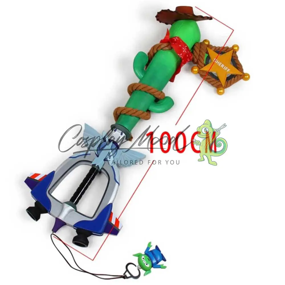Accessorio Cosplay Keyblade Favorite Deputy Kingdom Hearts III Square Enix Disney - immagine 3
