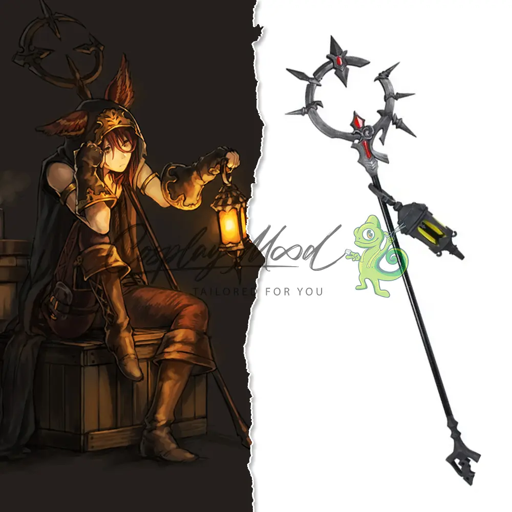 Accessorio Cosplay Bastone Elmott Granblue Fantasy - immagine 3