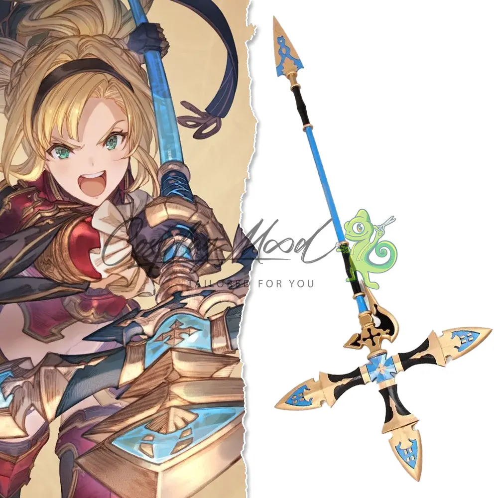 Accessorio Cosplay Lancia di Arvess Zeta Granblue Fantasy - immagine 3