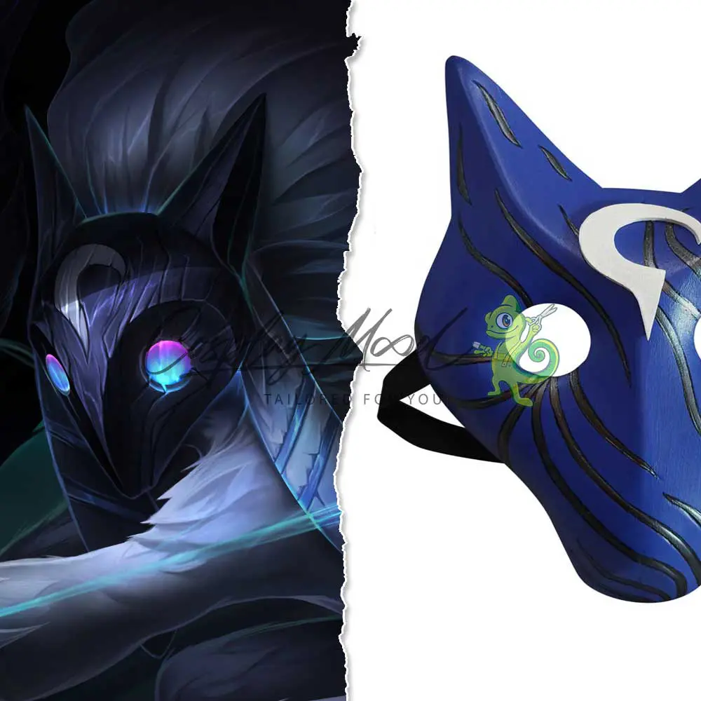 Accessorio Cosplay Maschera Kindred League of Legends - immagine 3