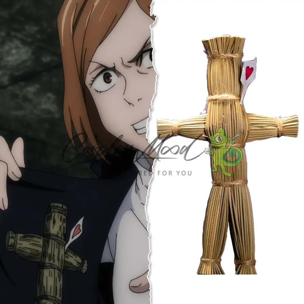 Accessorio Cosplay Bambola Nobara Kugisaki Jujutsu Kaisen - immagine 3