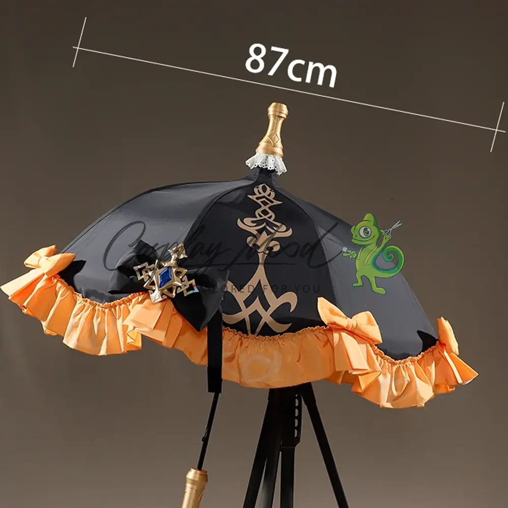 Accessorio Cosplay Ombrello Navia Genshin Impact - immagine 5