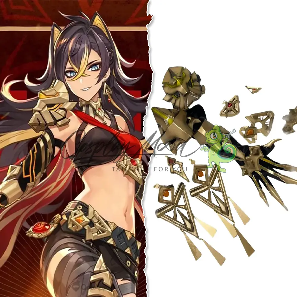 Accessorio Cosplay Set Dehya Genshin Impact - immagine 3