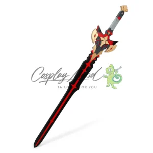 Accessorio Cosplay The Black Sword Genshin Impact