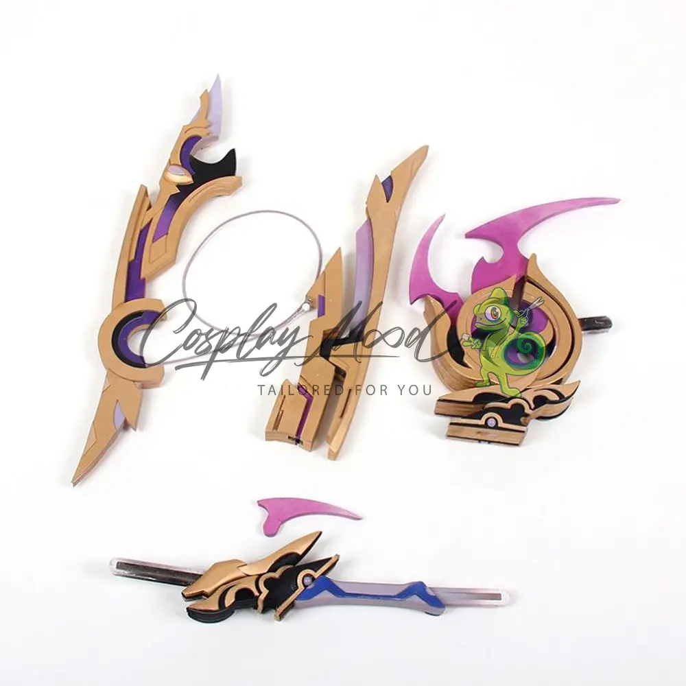 Accessorio Cosplay Thundering Pulse Genshin Impact - immagine 7
