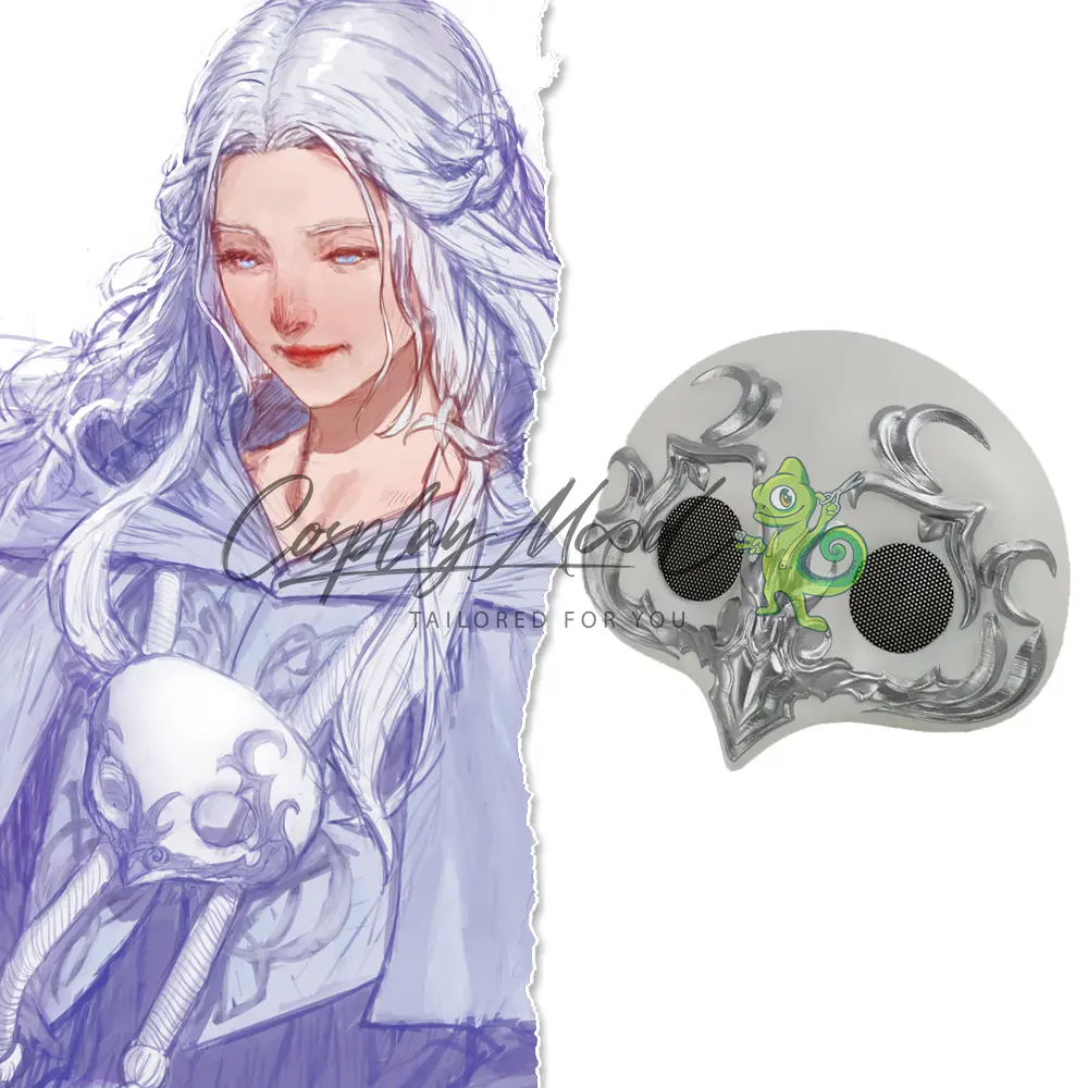Accessorio Cosplay Maschera Vignes Venat Final Fantasy XIV - immagine 3