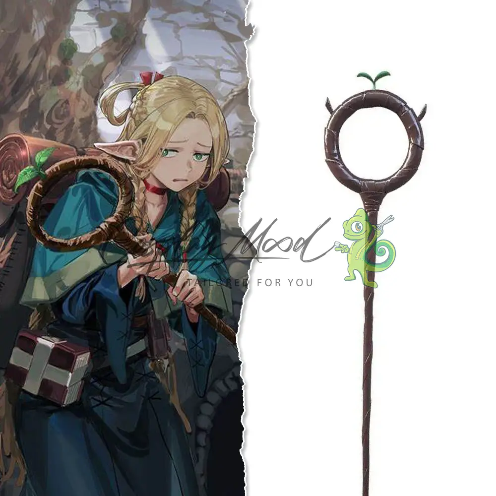 Accessorio Cosplay Bastone Marcille Dungeon Food - immagine 3