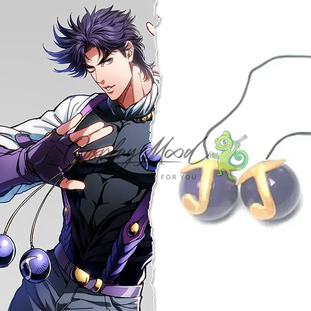 Accessorio Cosplay Bolas Clackers Joseph JoJo Bizarre Adventure Parte 2 Battle Tendency - immagine 3