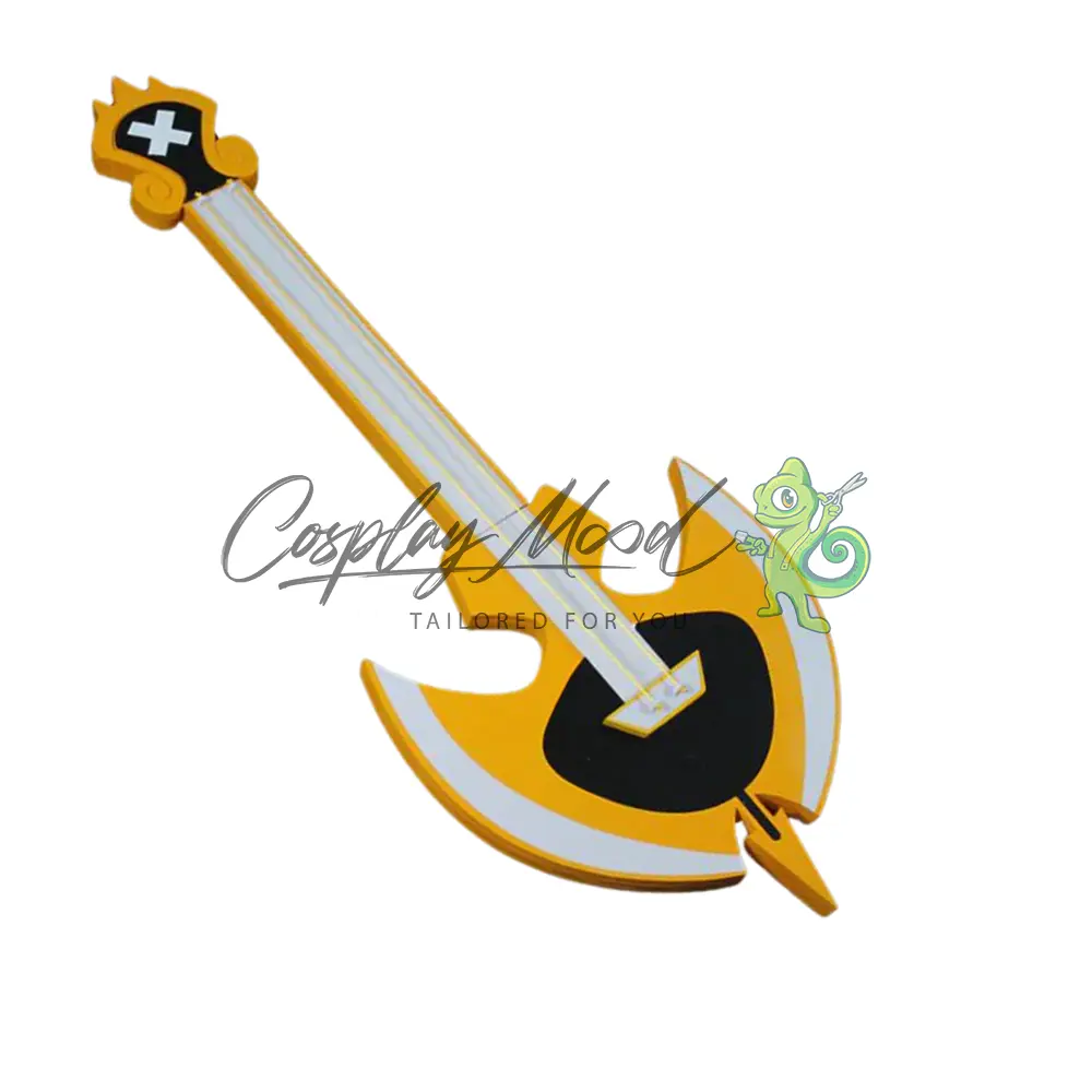 Accessorio Cosplay Chitarra Adamo Hazbin Hotel - immagine 5