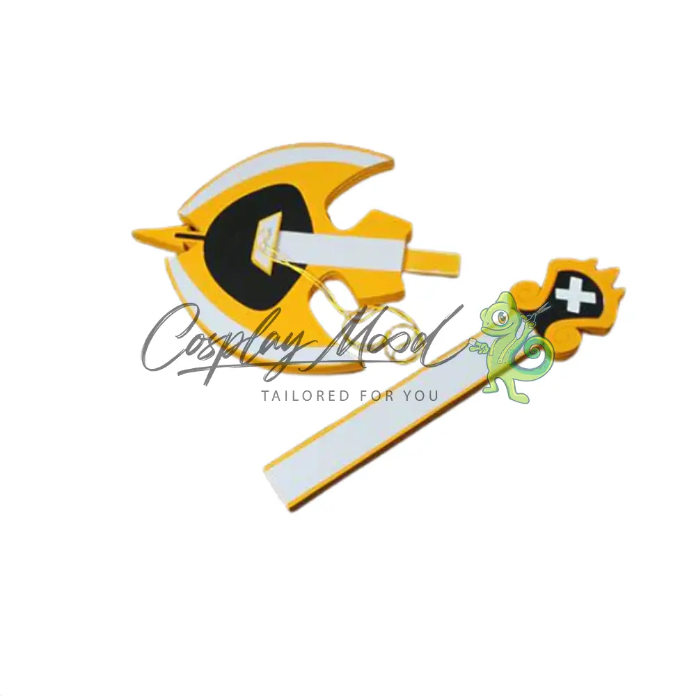 Accessorio Cosplay Chitarra Adamo Hazbin Hotel - immagine 4