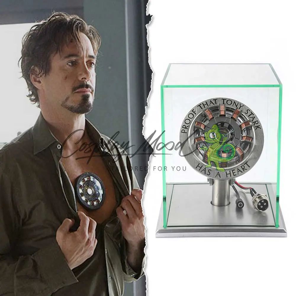 Accessorio Cosplay Arc Reactor Tony Stark Marvel - immagine 3