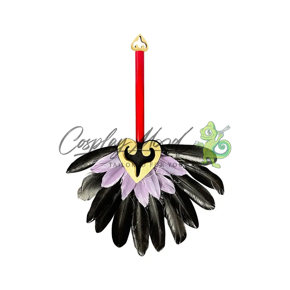 Accessorio Cosplay Ventaglio Sara Genshin Impact - immagine 5