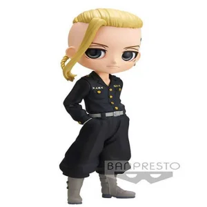 Action Figure 14 cm Ken Ryuguji Tokyo Revengers Q Posket Versione A Banpresto