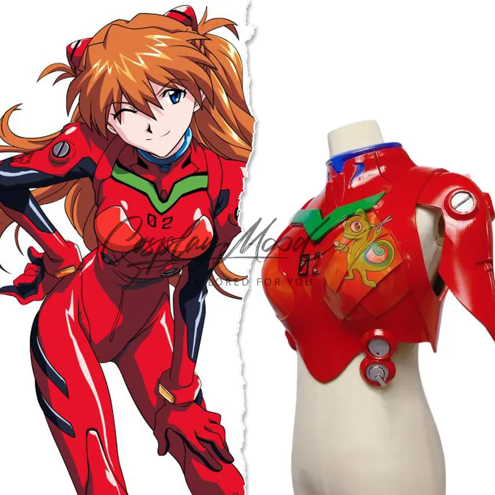 Armatura Cosplay Asuka Soryu Langley Neo Genesis Evangelion - immagine 3