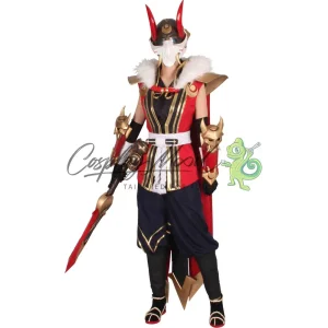 Armatura Cosplay Pyke Blood Moon Skin League of Legends