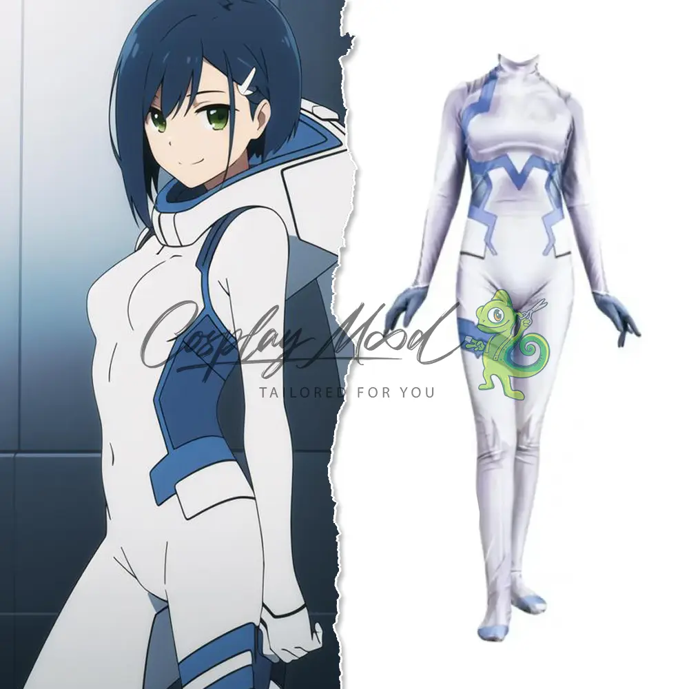 Costume Cosplay Divisa da Pilota 015 Darling in the Franxx - immagine 3