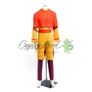 Costume Cosplay Aang Avatar L'ultimo dominatore dell'aria