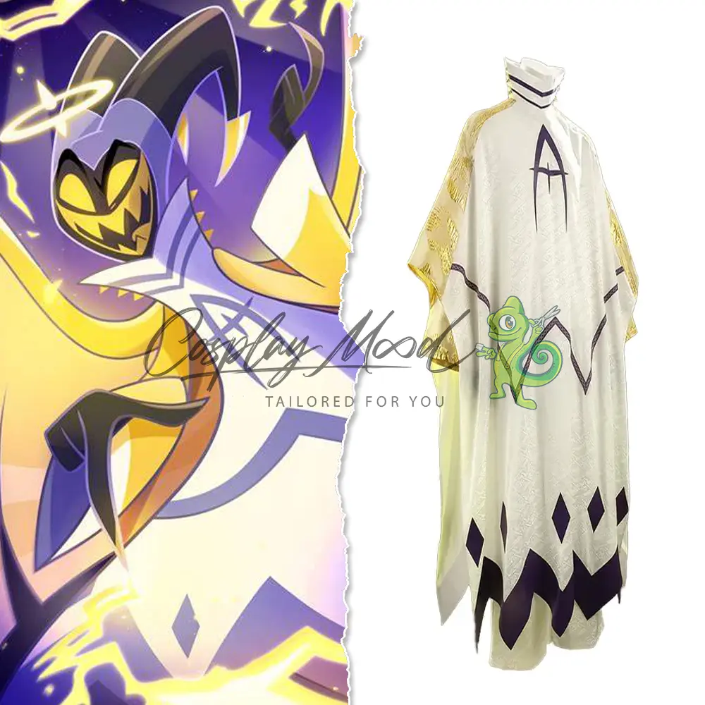 Costume Cosplay Adamo Versione Gold Hazbin Hotel - immagine 3