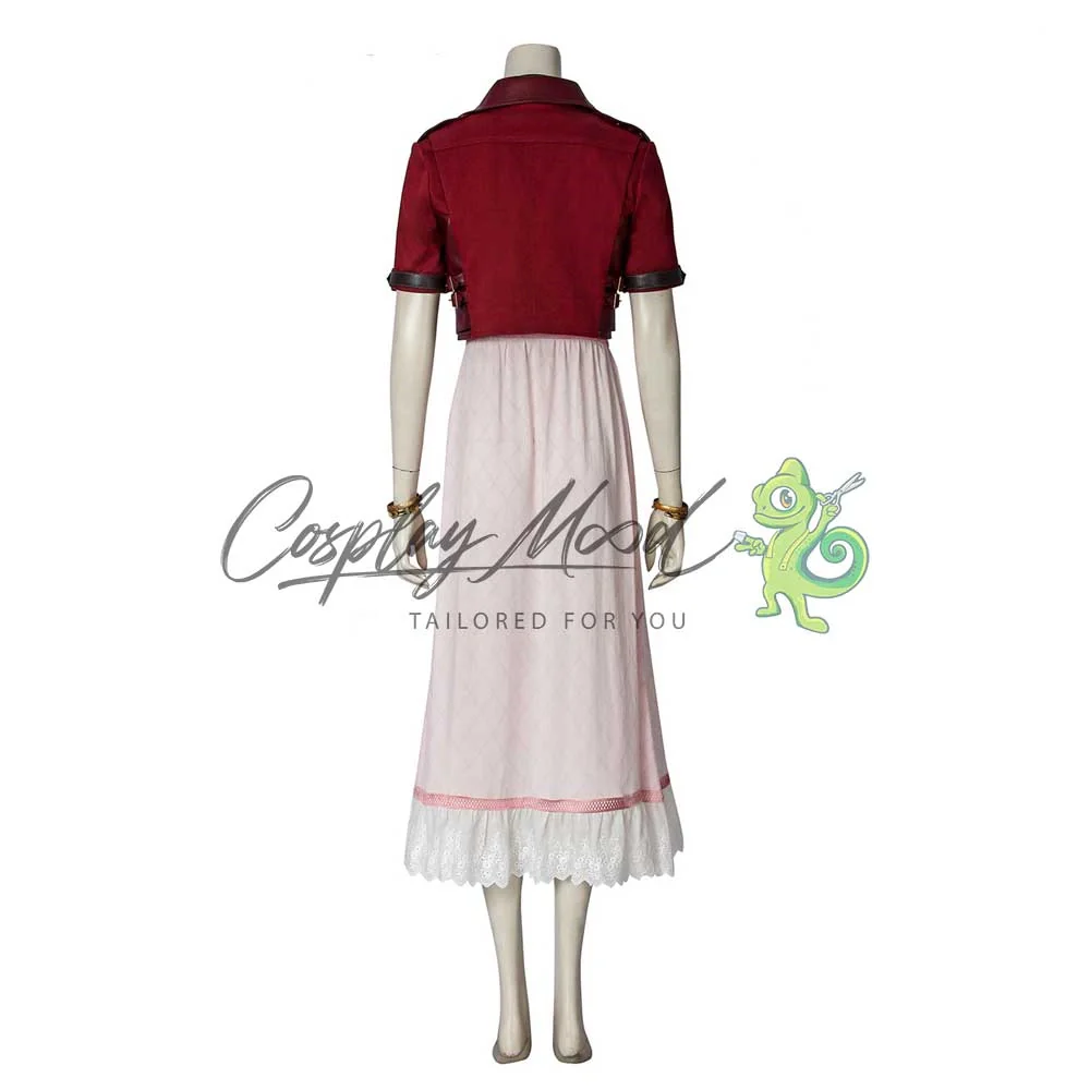 Costume Cosplay Aerith Gainsborough Final Fantasy VII Remake - immagine 6