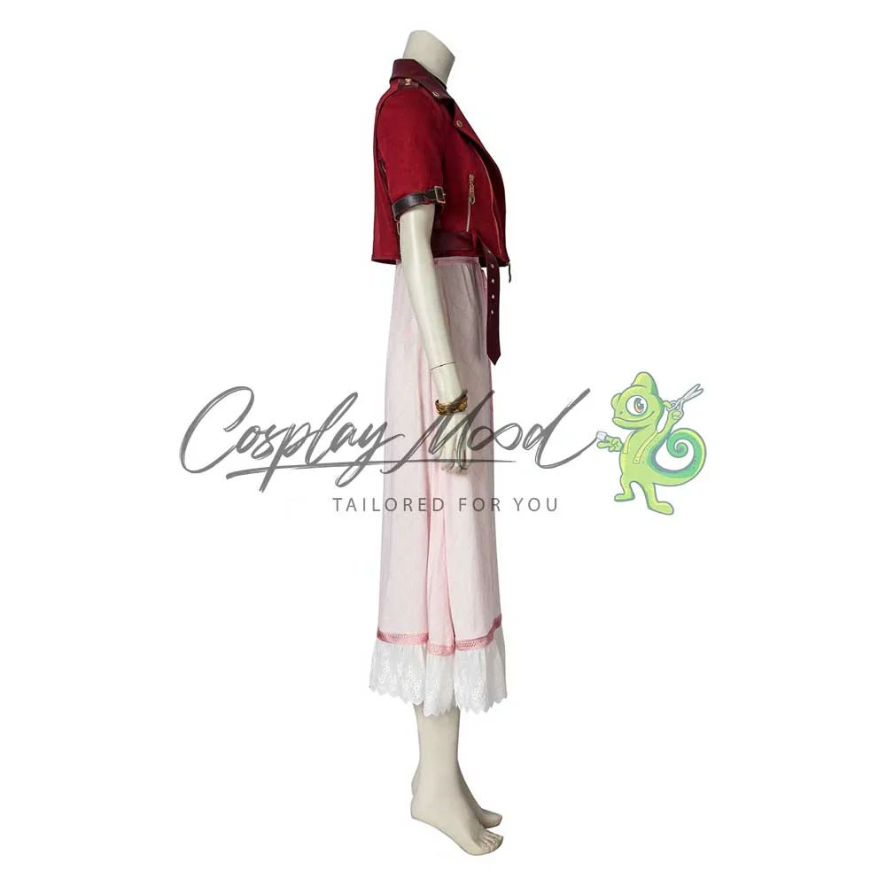 Costume Cosplay Aerith Gainsborough Final Fantasy VII Remake - immagine 5