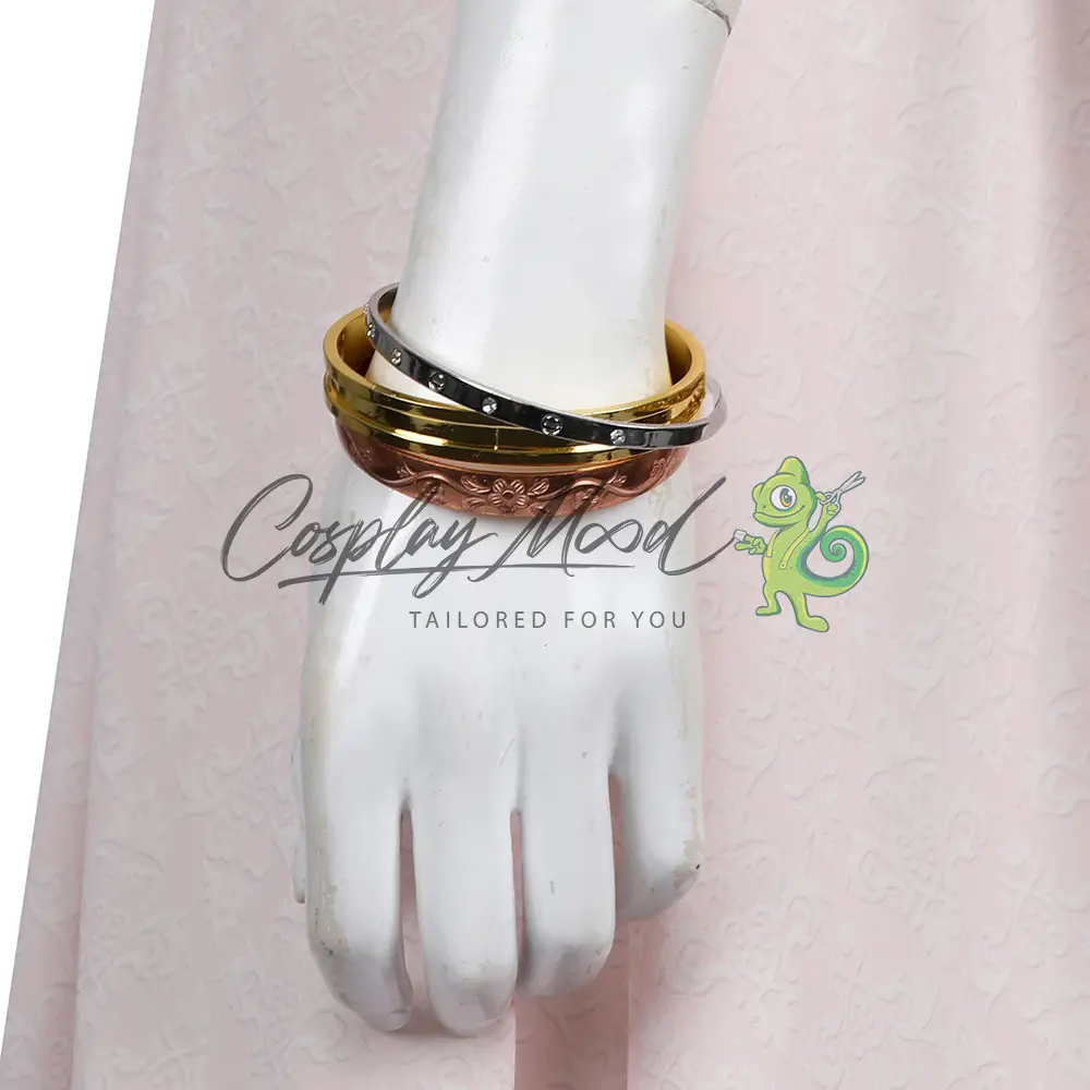 Costume Cosplay Aerith Gainsborough Final Fantasy VII Remake - immagine 9