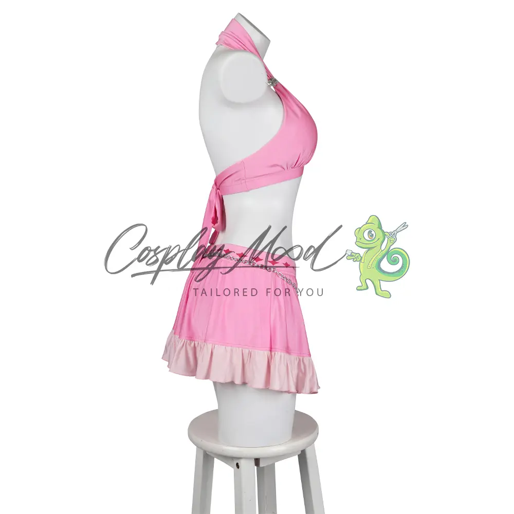 Costume Cosplay Aerith Gainsborough Costume da bagno Final Fantasy VII Remake - immagine 5