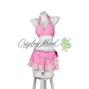 Costume Cosplay Aerith Gainsborough Costume da bagno Final Fantasy VII Remake