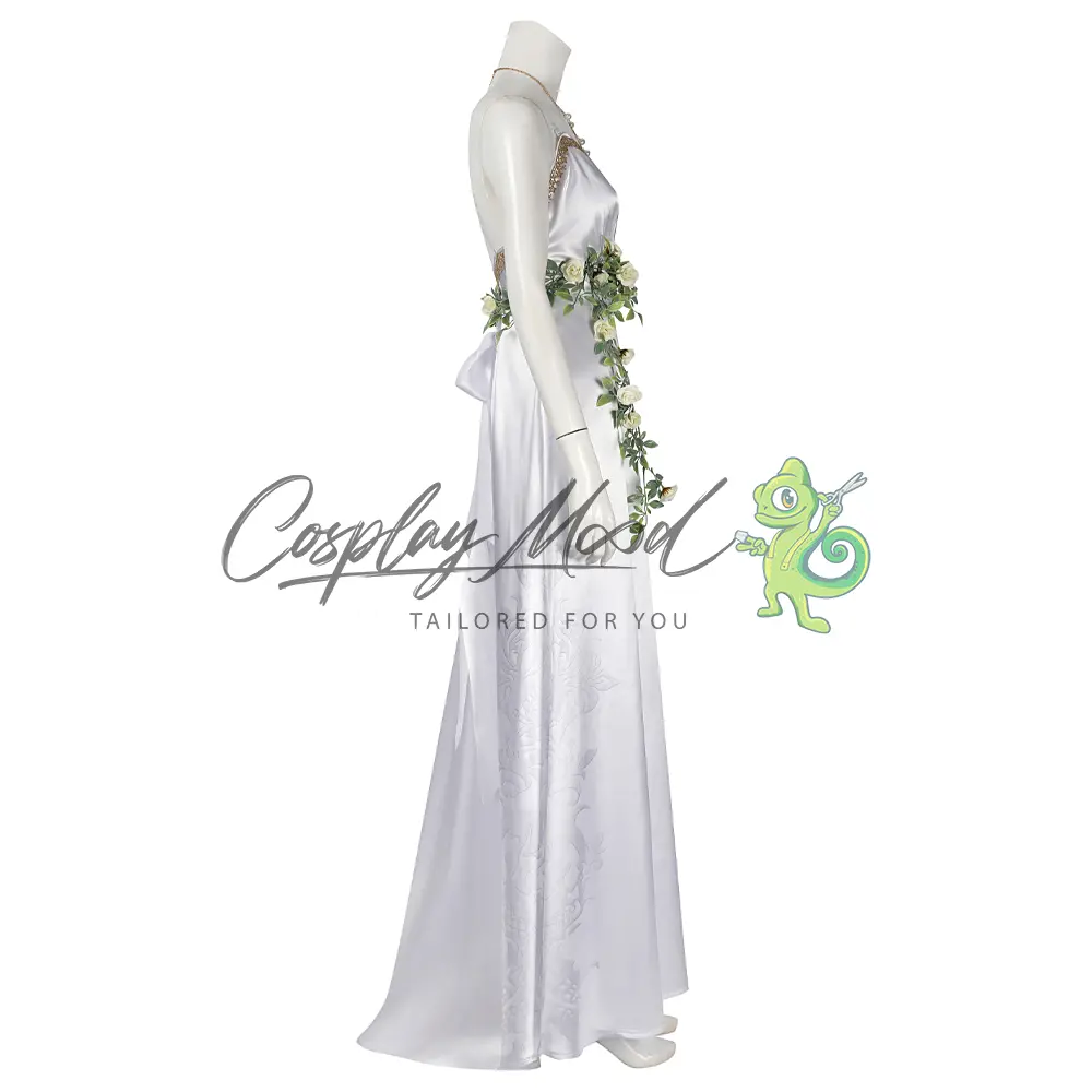 Costume Cosplay Aerith Gold Saucer Outfit Final Fantasy VII Remake - immagine 5