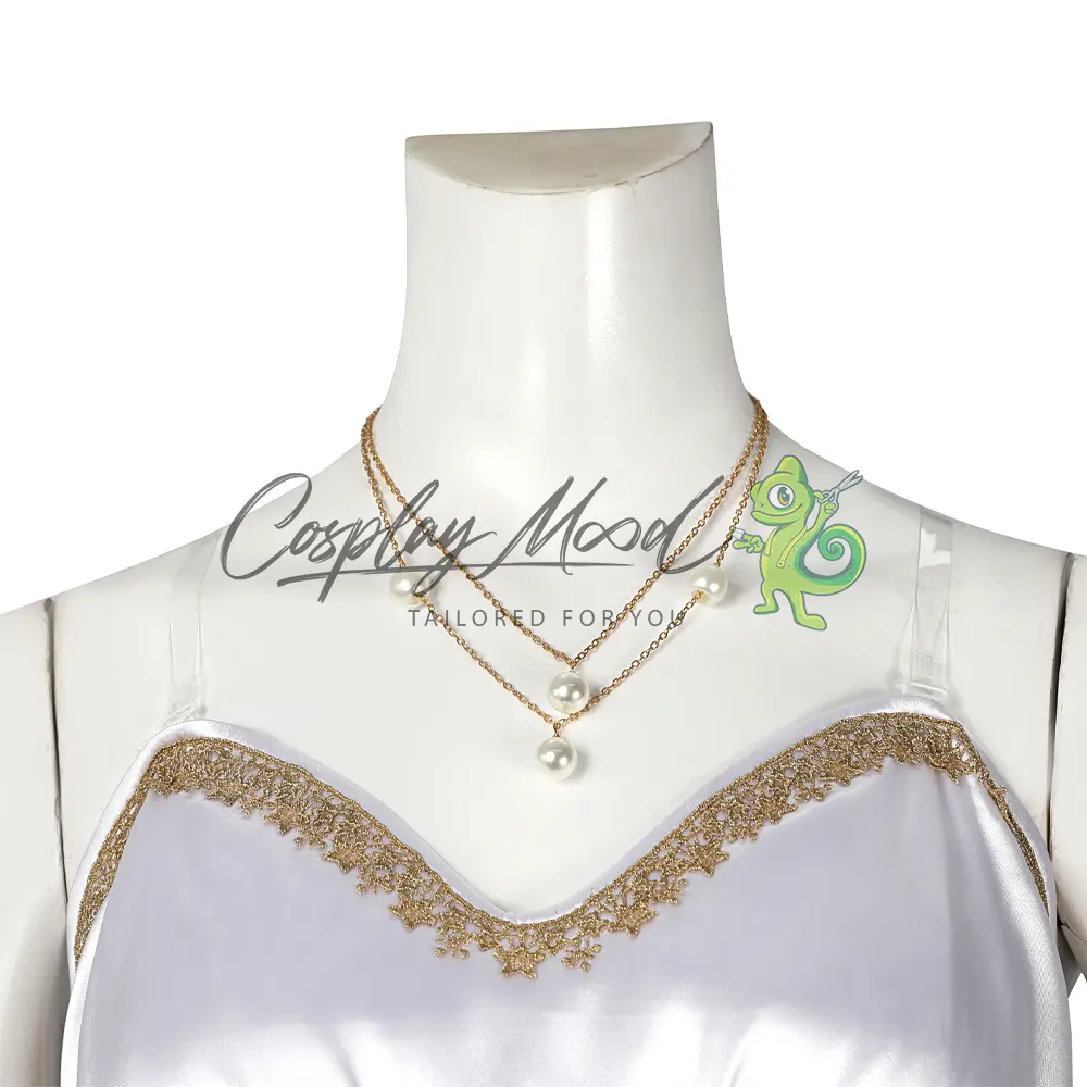 Costume Cosplay Aerith Gold Saucer Outfit Final Fantasy VII Remake - immagine 8