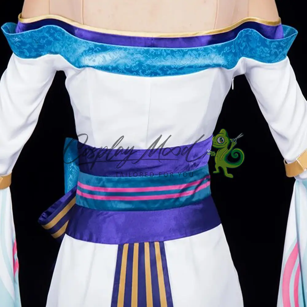 Costume Cosplay Ahri Spirit Blossom Outfit League of Legends - immagine 9