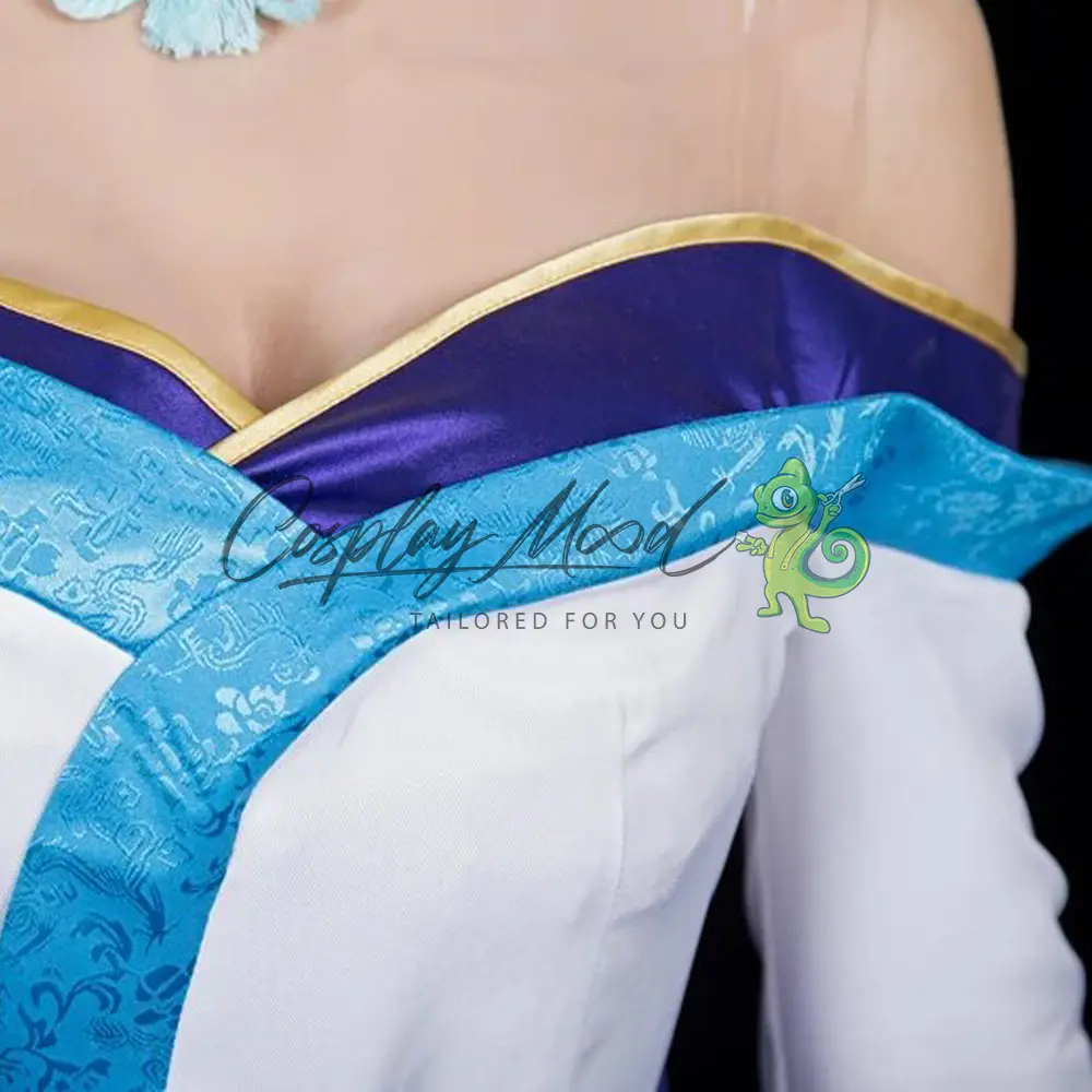 Costume Cosplay Ahri Spirit Blossom Outfit League of Legends - immagine 5