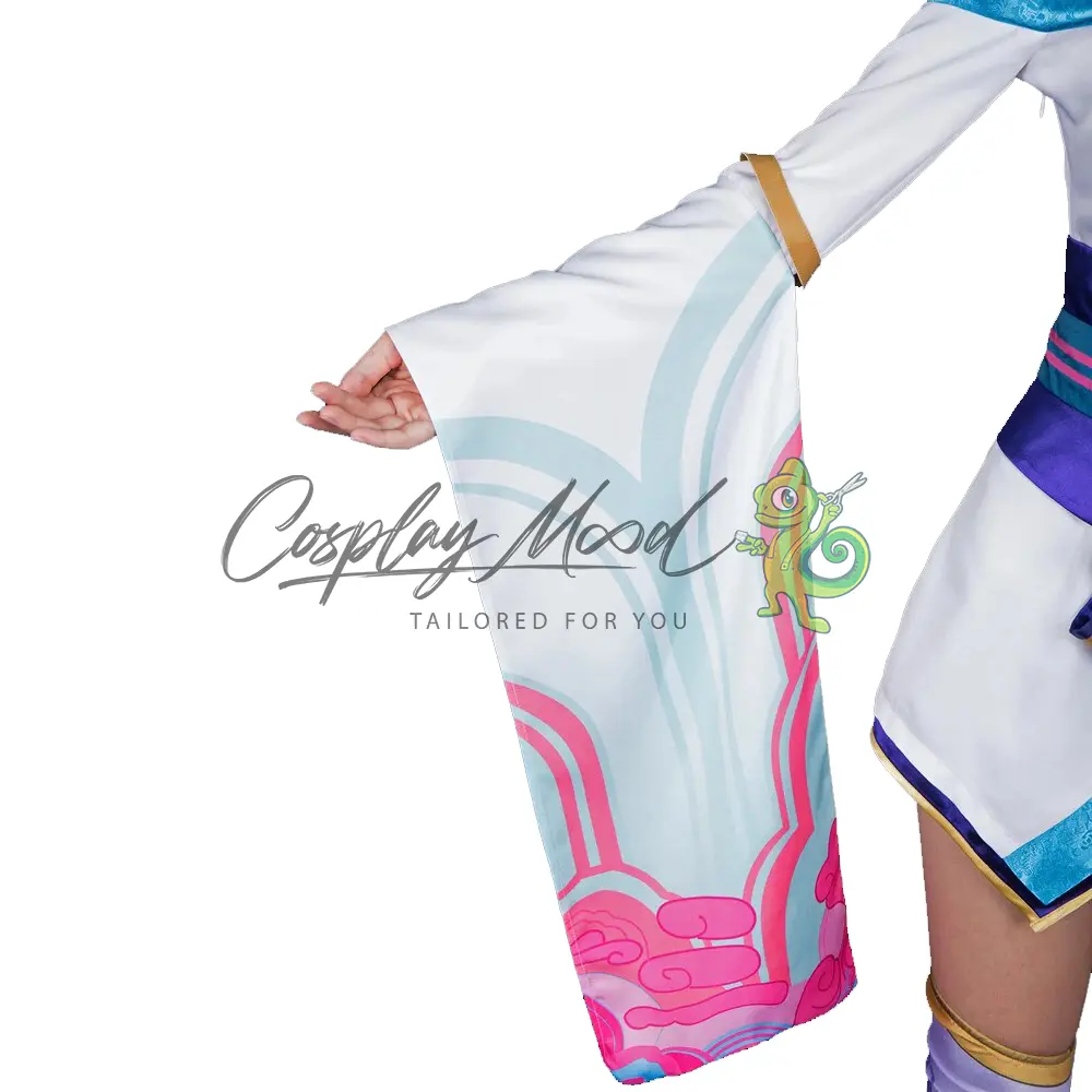 Costume Cosplay Ahri Spirit Blossom Outfit League of Legends - immagine 7