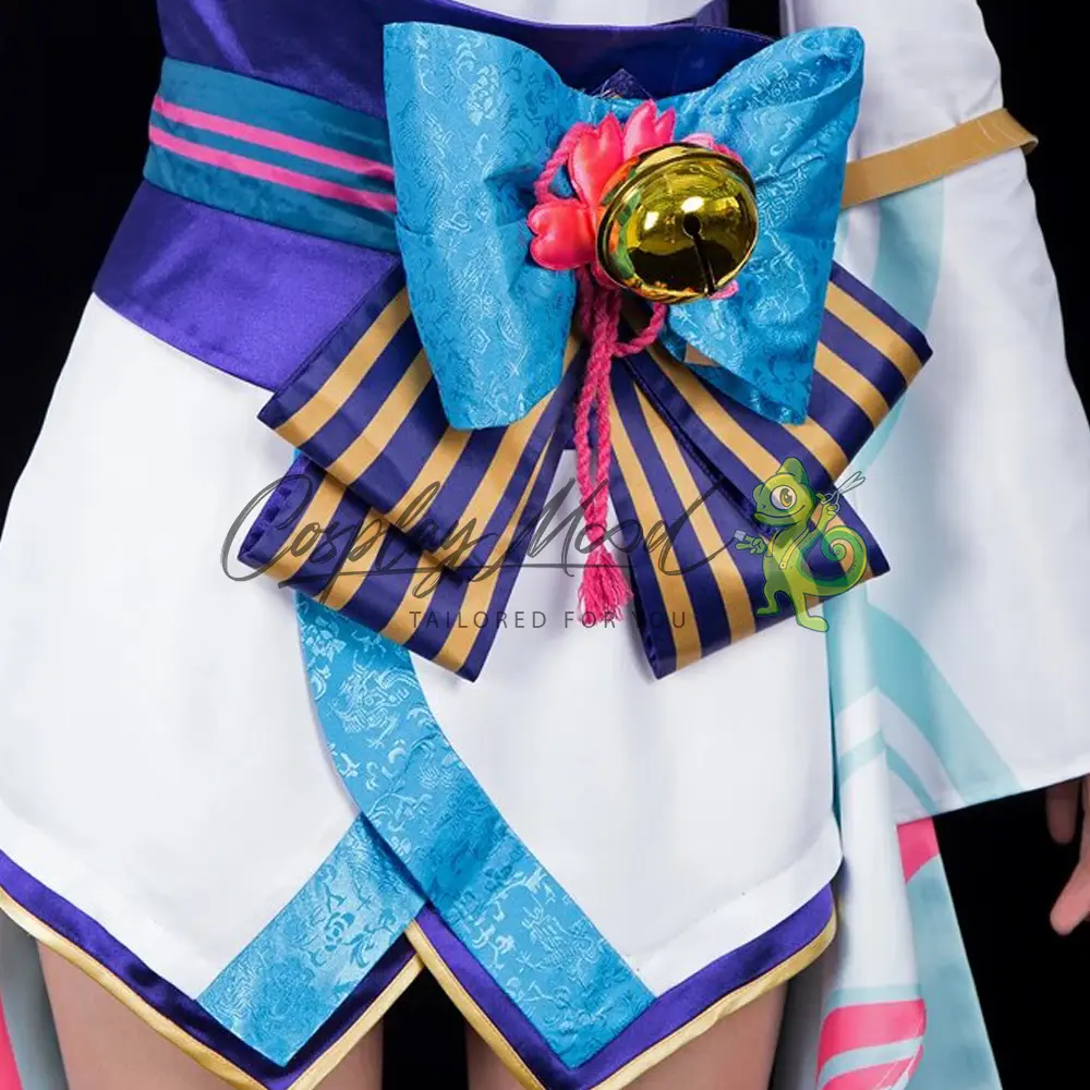 Costume Cosplay Ahri Spirit Blossom Outfit League of Legends - immagine 6