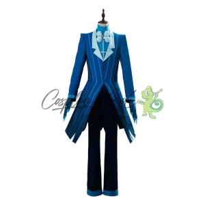 Costume Cosplay Alastor Versione Blu 2P Hazbin Hotel